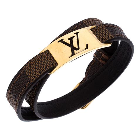 lv braclet mens|louis vuitton men's gold bracelet.